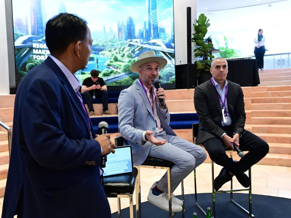 Tony Cho speaking at FII Priority, Miami